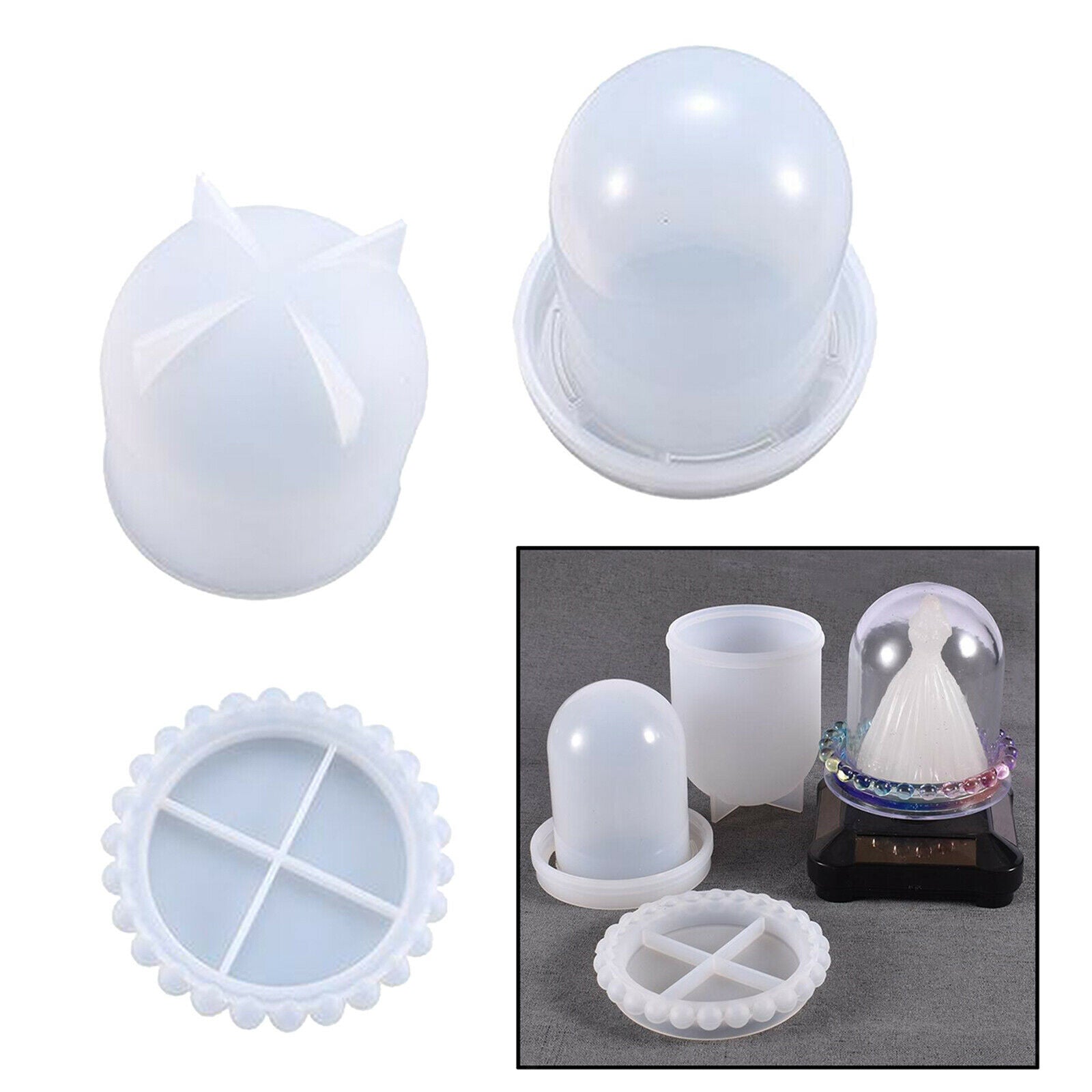 DIY Dice Cup Silicone Mold for Craft Jewelry Making Mold