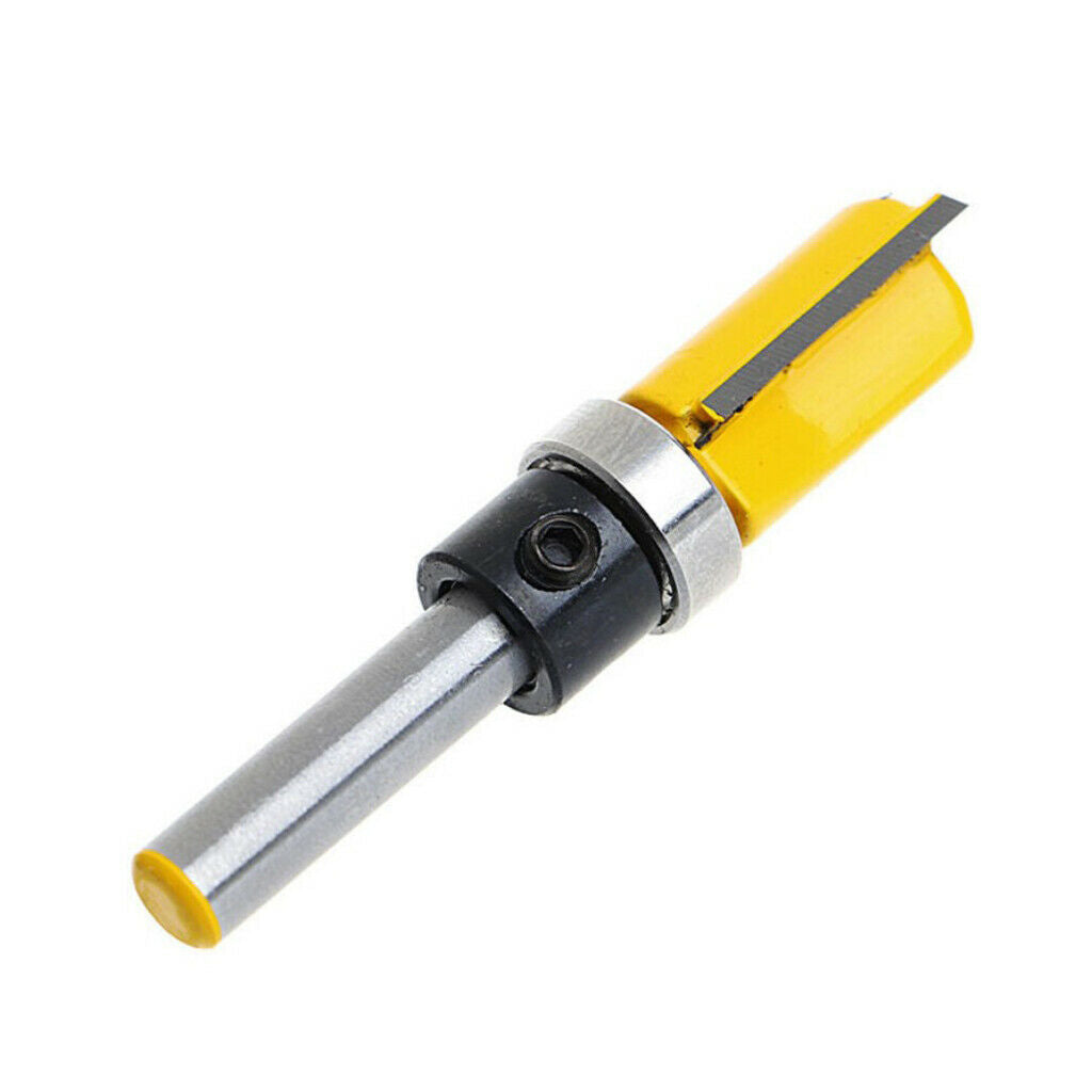 3PCS 1/4 INCH SHANK FLUSH TRIM TRIMMER WORKTOP LAMINATE CUTTER ROUTER BIT