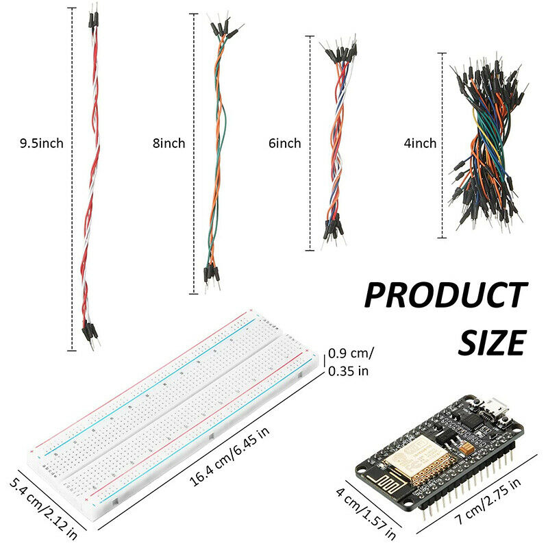 3 Pieces ESP8266 CP2102 ESP-12E Internet WiFi Board Open Source Serial WirelesM6