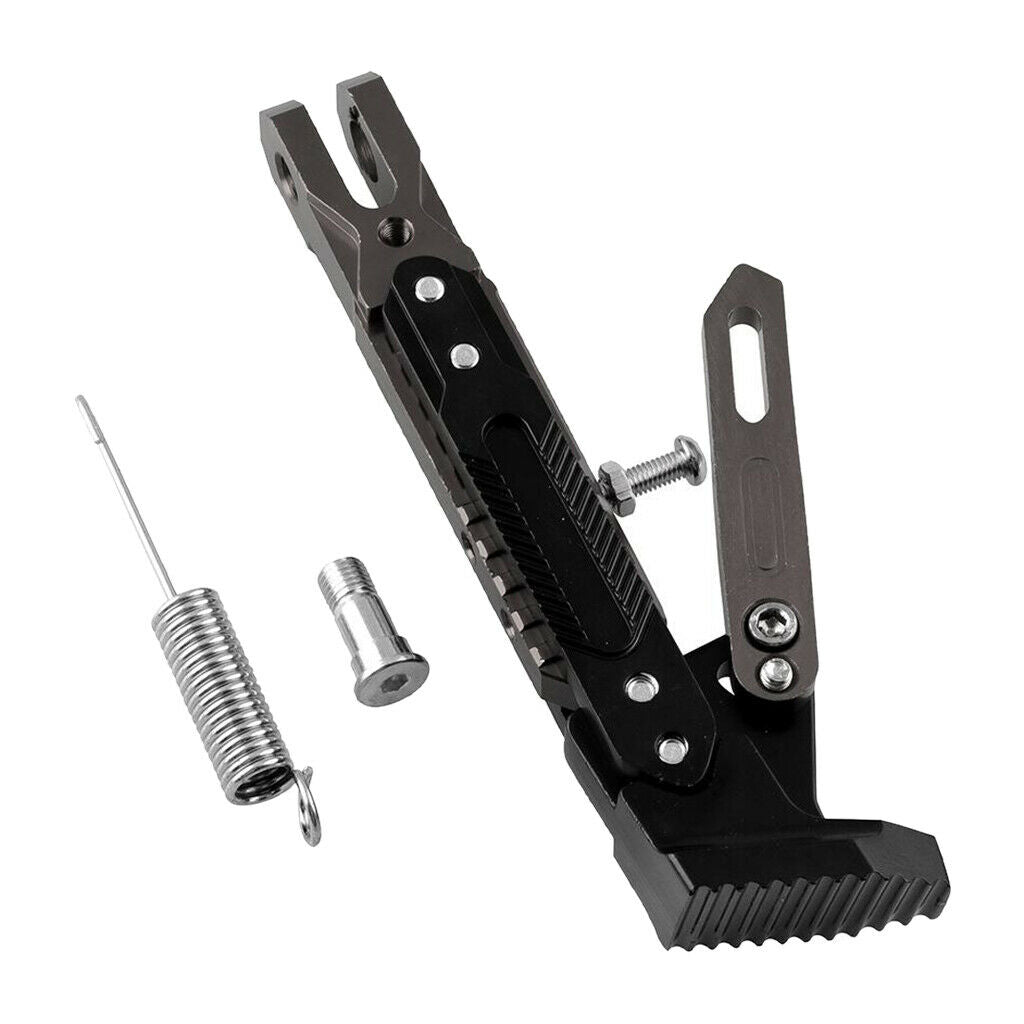 1 Set Motorcycle Kickstand Adjustable Tripod Stand Scootor Motorcross ATV