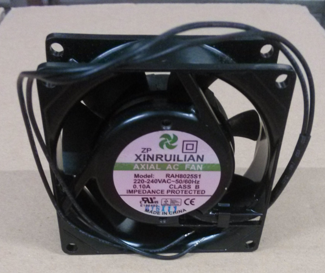 1pc XINRUILIAN RAH8025S1 Cooling Fan 220/240V 0.10A 8025 2-wire 80*80*25MM