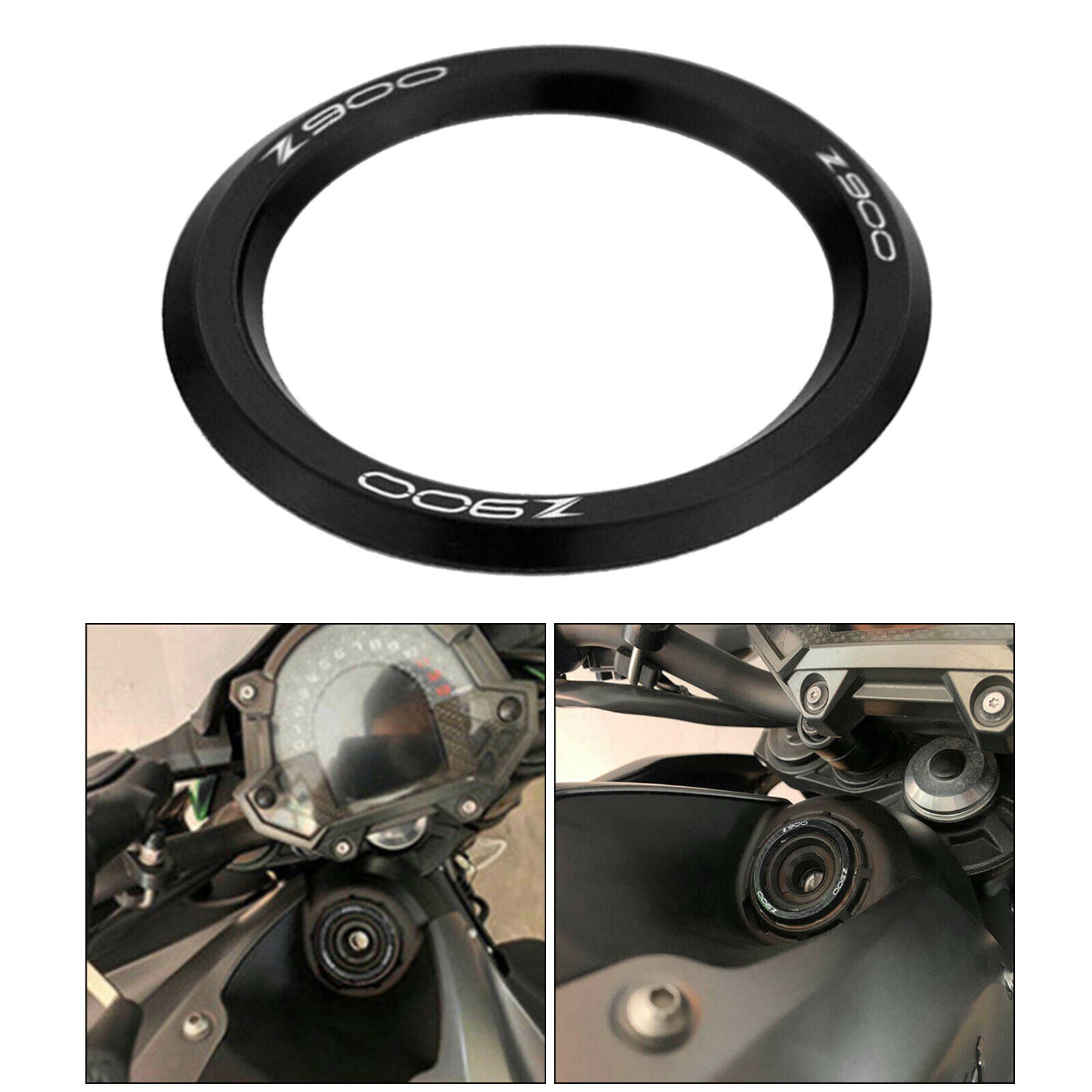 Ignition Key Cover Accessories for Kawasaki Z900 Z900RS 2018 2019 2020 Black