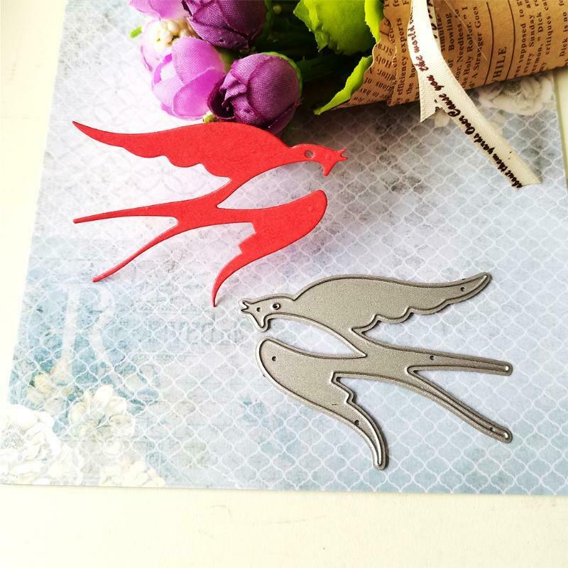 Spring Swallow Carbon Steel Cutting Dies DIY Scrapbooking Photo Album Embossing