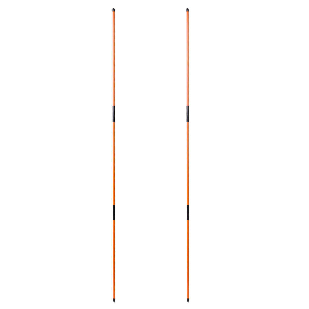 2x Golf Alignment Stick Putting Direction Rod Striking Practice Golf Supply