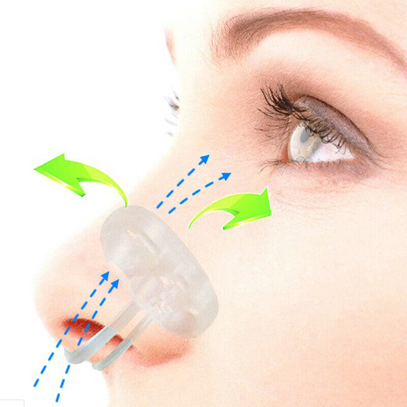 4Pcs/box Anti Snoring Nasal Dilators Solution Anti Snore Nose Clip Conges.l8