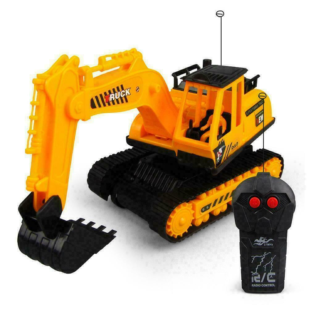 NoÃ«l Cadeau GarÃ§on Camion Jouet Enfants IngÃ©nierie Cars TÃ©lÃ©commande Pelle BÃ©bÃ©