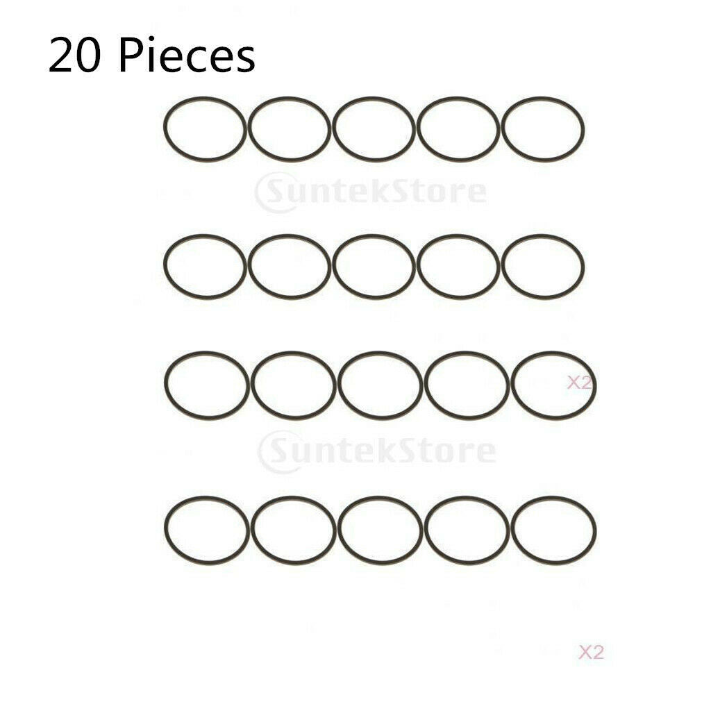 20 Pack Replacement Square Drive Belts for   360 Optical DVD Drive Repair