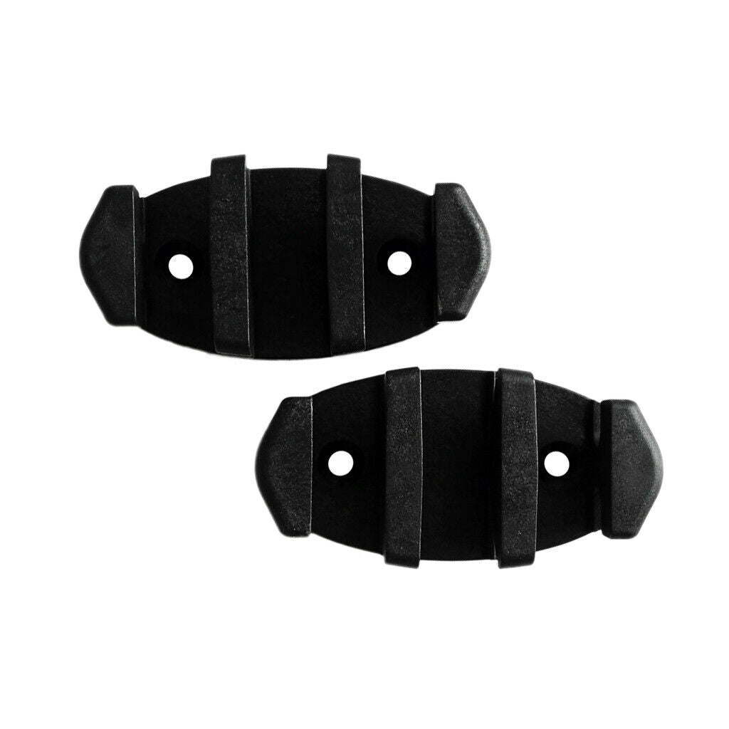 2 Pieces Black Nylon, Marine Kayak, Canoe, Zigzag, Anchor, Secure Loop,