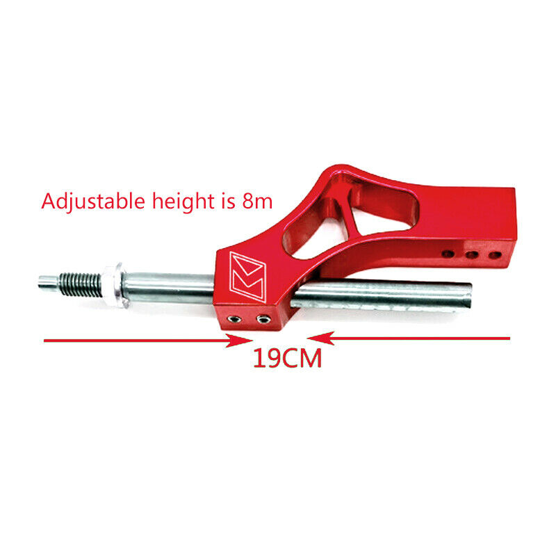 Aluminium Adjustable Car Height Lever Extension For Shift Knob w/ Adapter Superb
