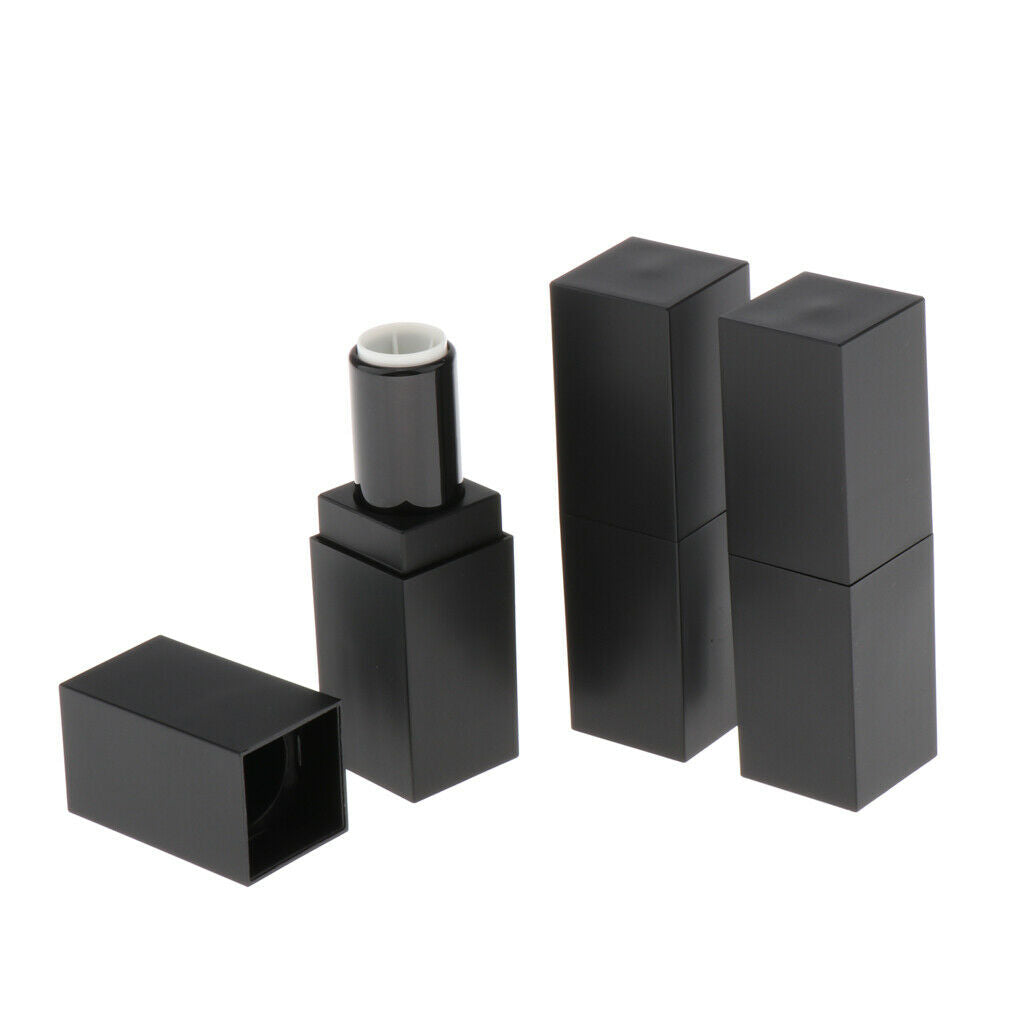 12.1mm Square Empty Lipstick Tubes Lip Balm Vials Containers Bottles 3x