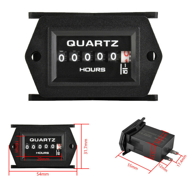 HM004 AC 110-250V Mechanical Timer for Electric Forklift All Vehicle Compressor