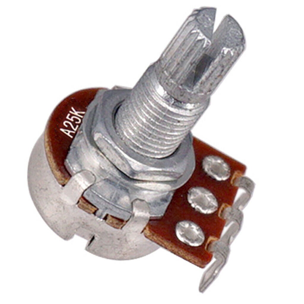 4Pcs Pots Log A & Linear B 25K Guitar Volume Tone Control Potentiometer