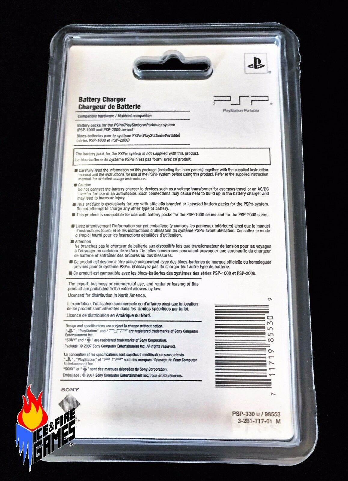 New OEM Charging Dock for Sony PSP 1000, 2000 & 3000 (PSP-330U)