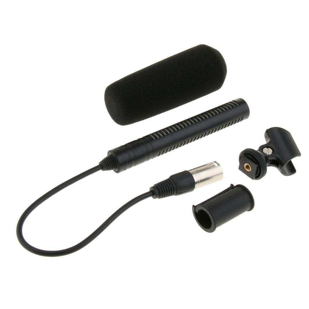 Shotgun Interview Microphone Condenser Mic For Meeting Conference