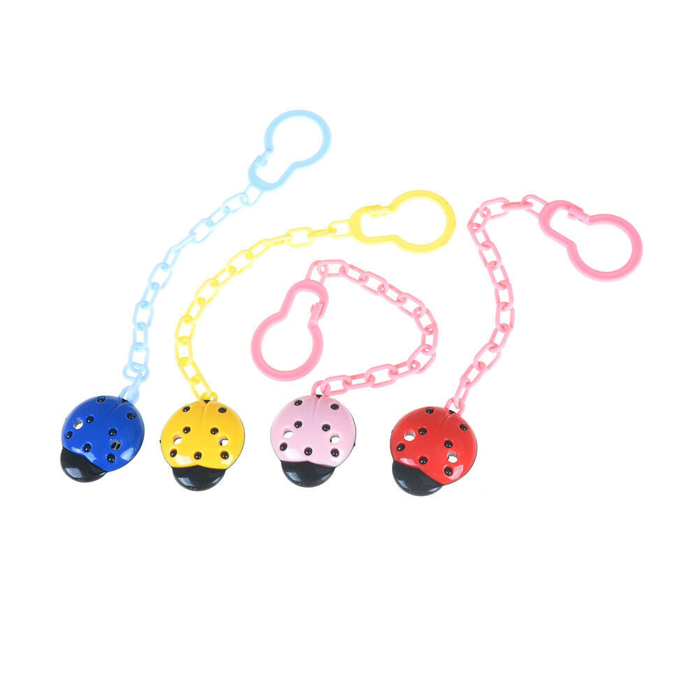 4Pcs Baby Newborn  Pacifier Clip Chain Strap Dummy Soother Nipple Holder .l8