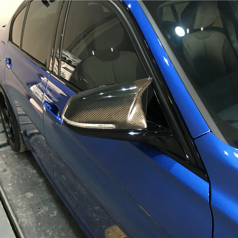Carbon Fiber Car Rear View Mirror Cover Cap For Bmw F20 F21 F22 F23 F30 F32 M3