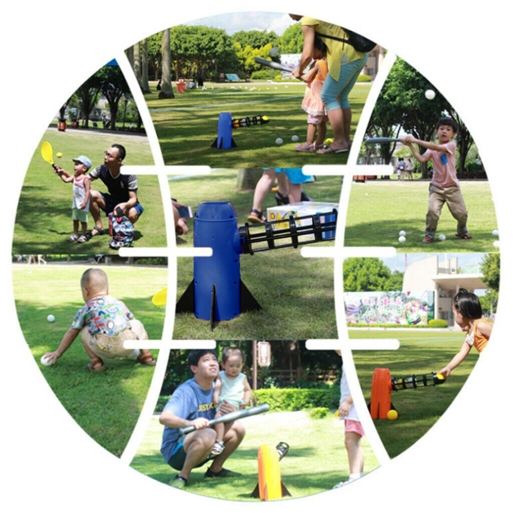 Children's baseball training set, incl. Pitching machine + baseball bat +