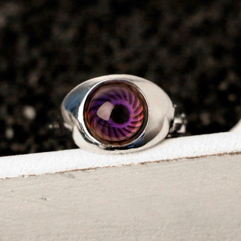 Magic Eye Shape Color Change Mood Ring Emotion Feeling Temperature Rings