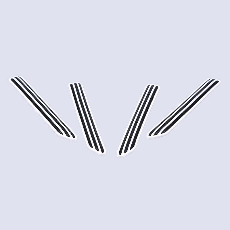 4Pcs Universal Car Door Edge Anti-Rub Bumper Strips Car Accessories Exterior Set