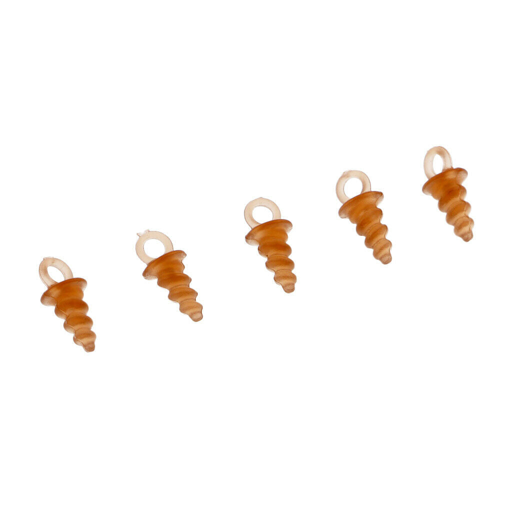 Plastic Bait Screws Carp Fishing Tackle 100pcs Per Pack Length 10mm/0.4inch
