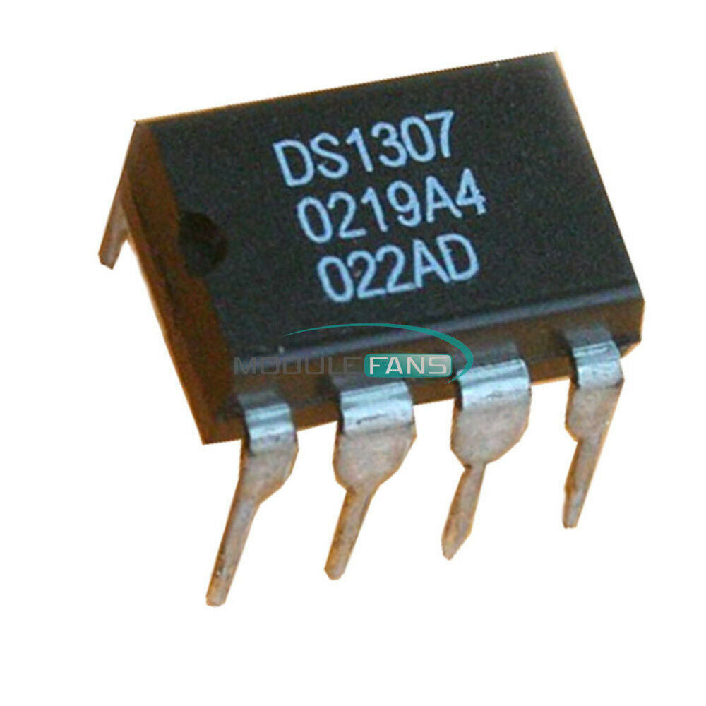10PCS DS1307N DS1307 DIP-8 RTC SERIAL 512K I2C Real-Time Clock IC