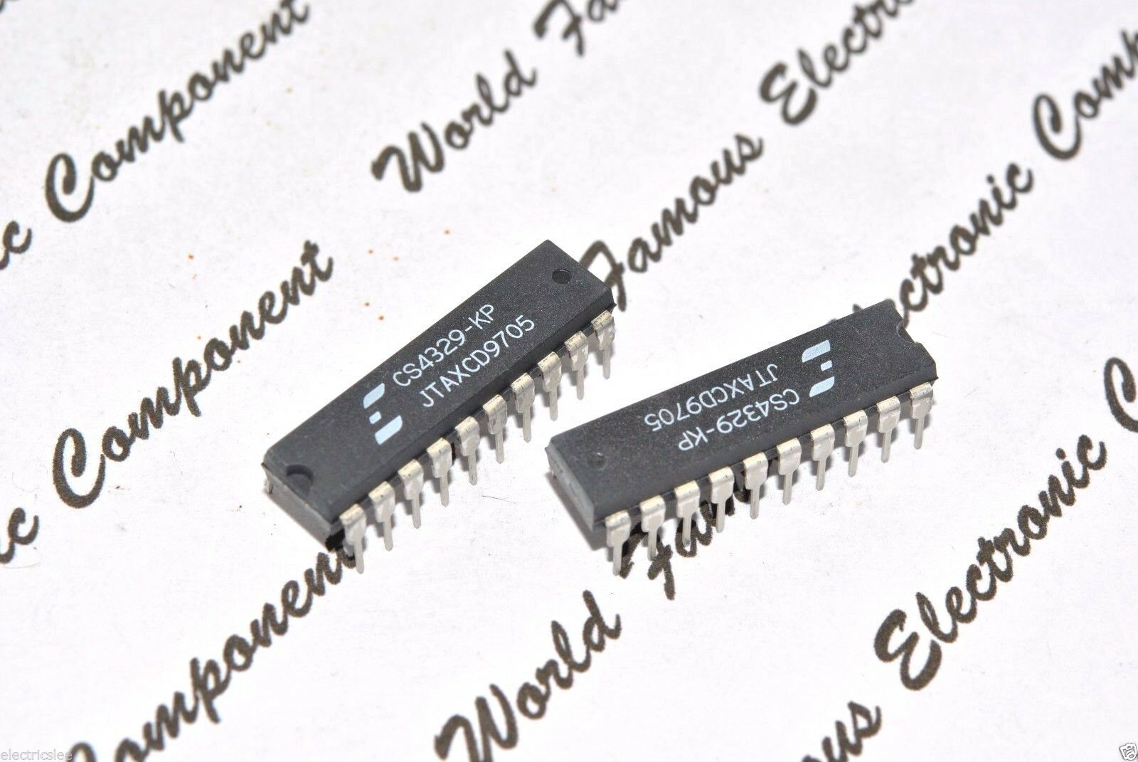 1pcs - CS4329KP (CS4329) 20-Bit, Stereo D/A Converter for Digital Audio