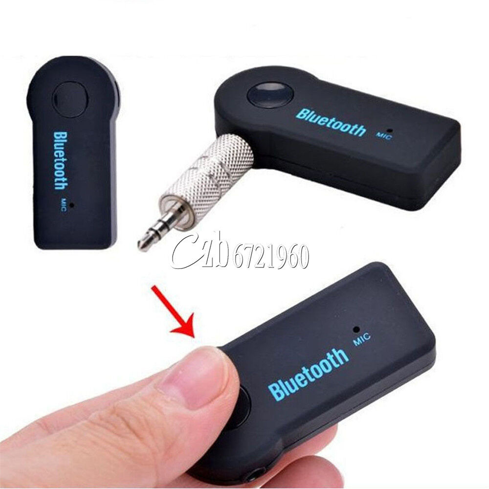 Wireless Bluetooth V3.0 Stereo Audio Music Receiver Handsfree Car AUX 3.5mm New