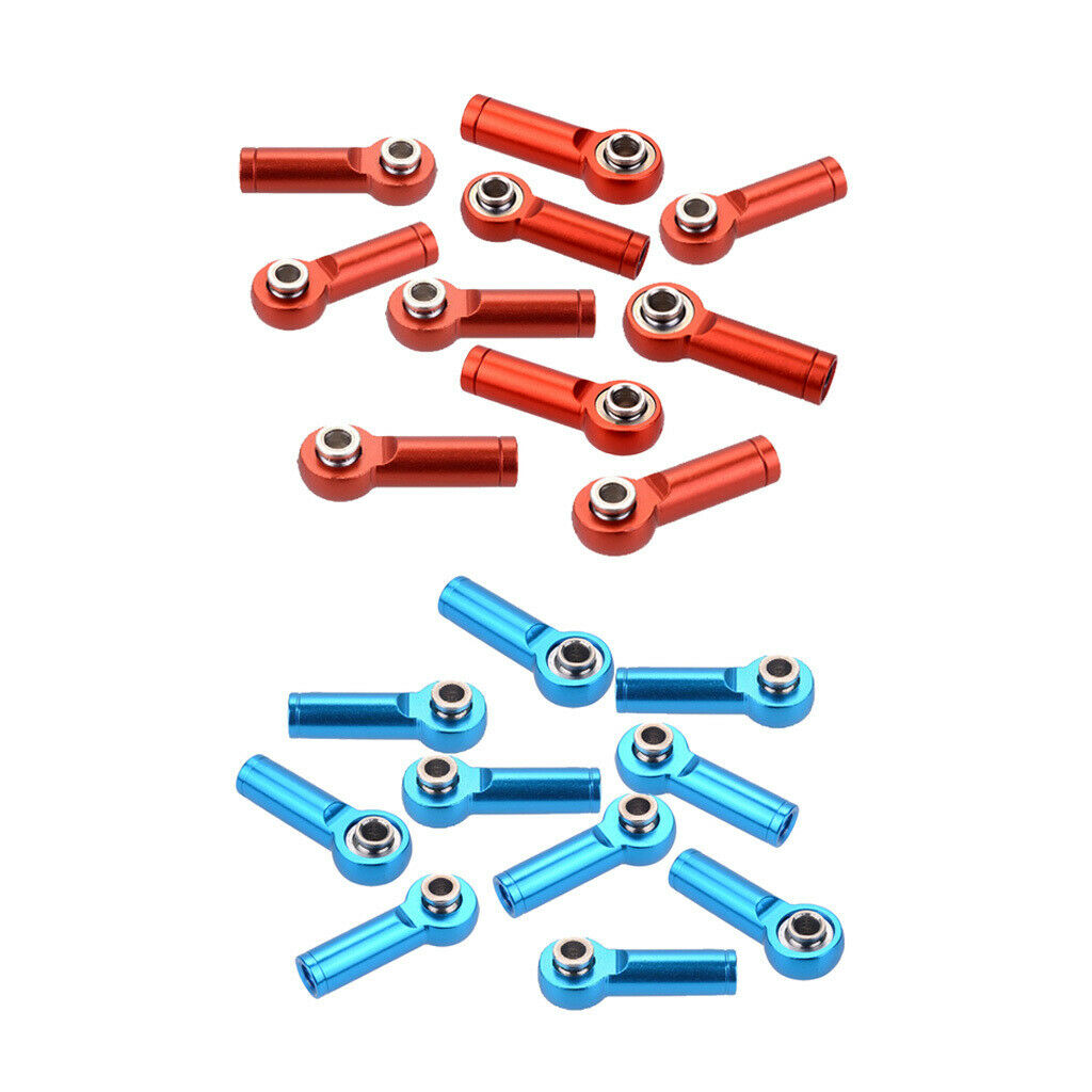 Set of 20 M4 Ball Head Pull Rod End Joint 1/8 Car Crawler Monster Truck