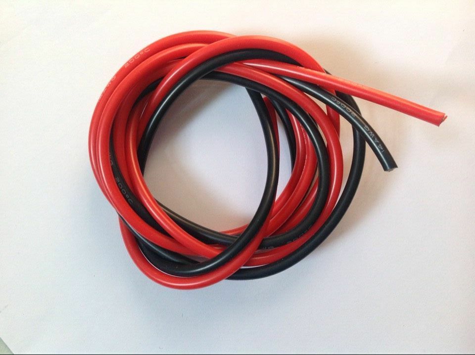 12 Gauge Silicone Wire 20 feet Red And Black Silicone Wire Flexible Silicone Wir