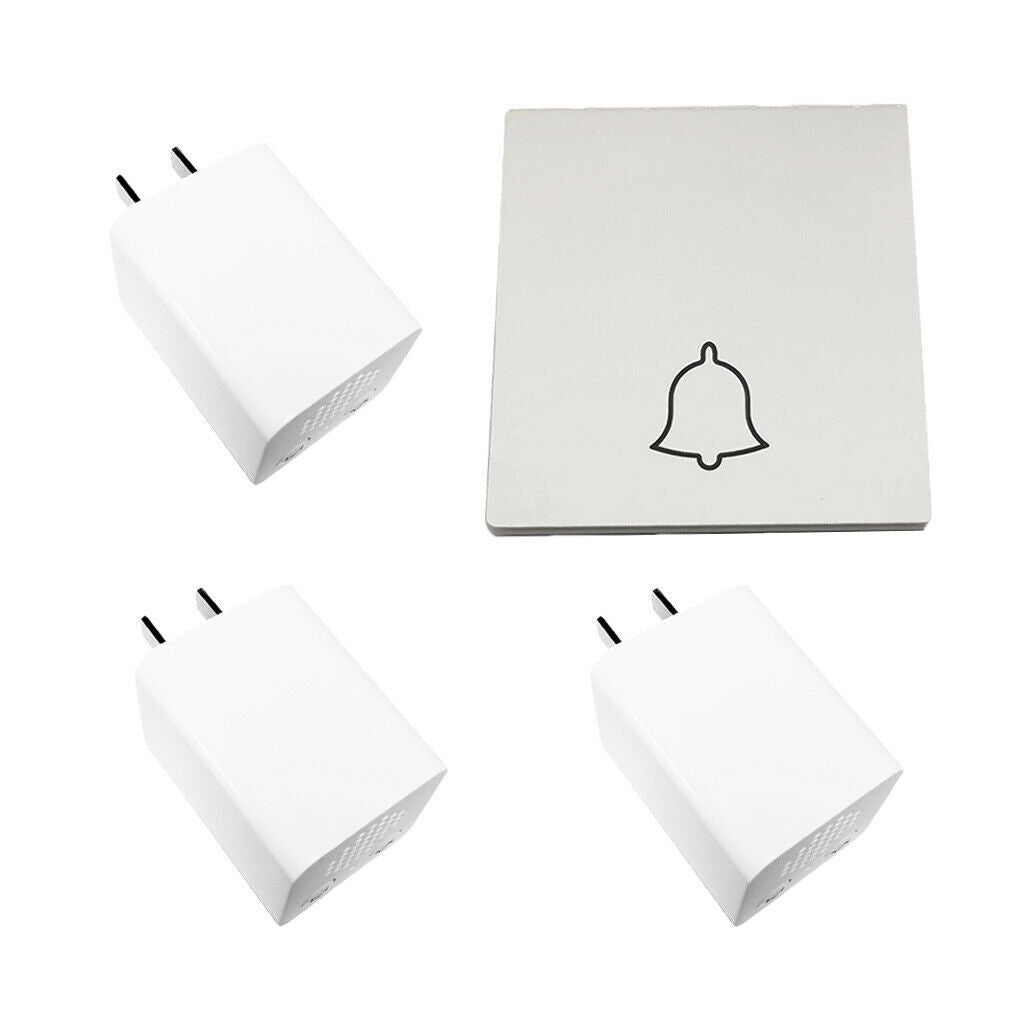 Waterproof Wireless Doorbell Self Powered No Battery Door Bell 38