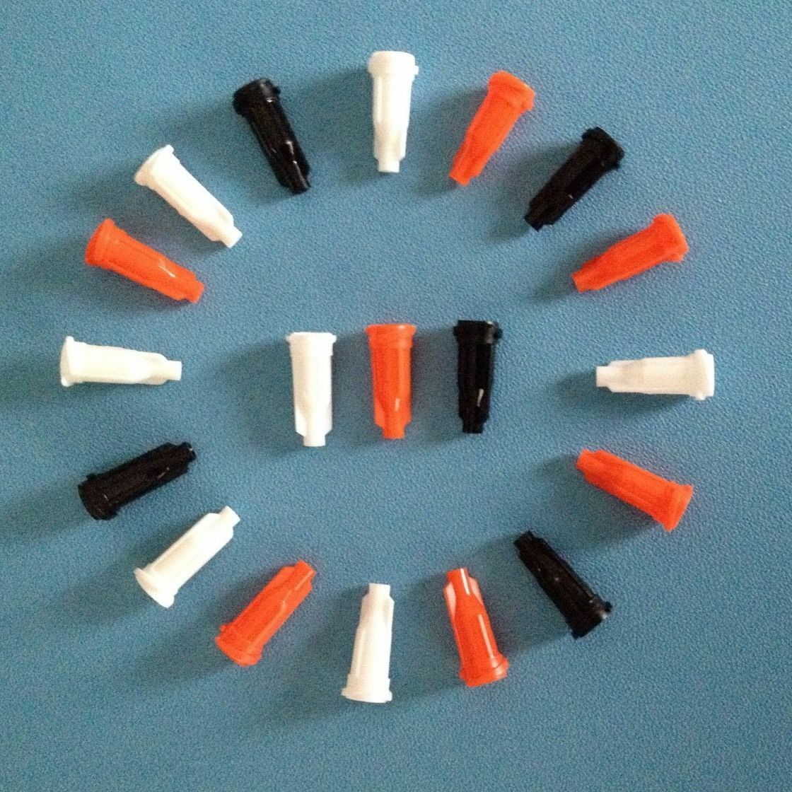 Syringe Stop Cap - Black- Qty 25