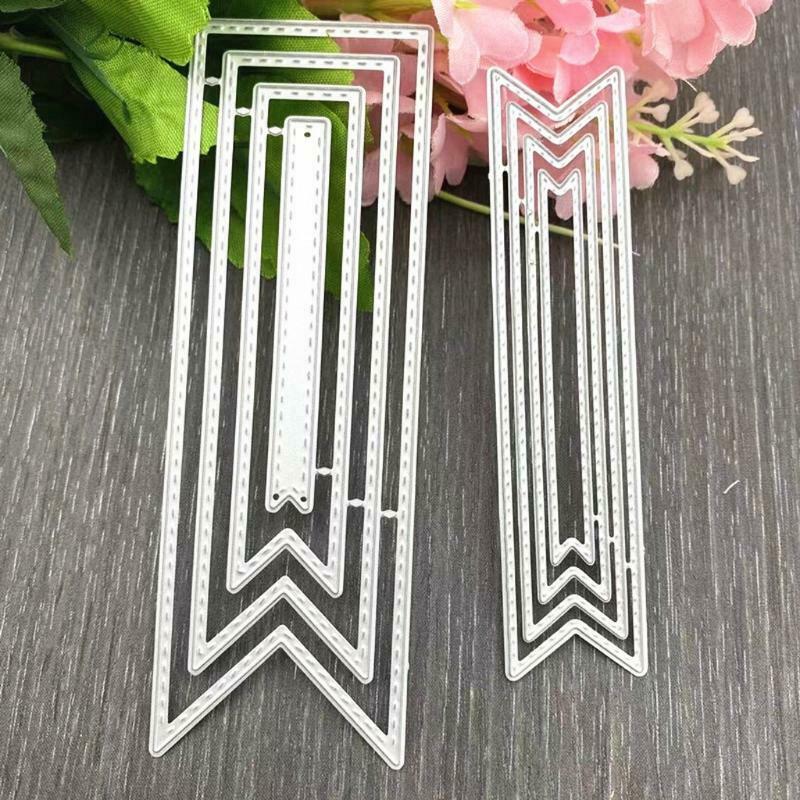 Tags Metal Cutting Dies Stencil DIY Scrapbooking Album Paper Card Template Mold