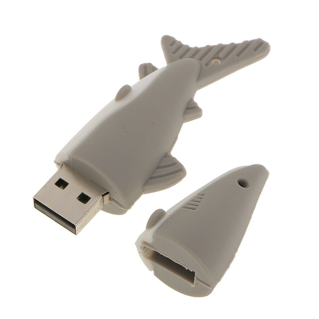16G&32G USB2.0 Shark Memory Stick High Speed Cute  Drive U Disk