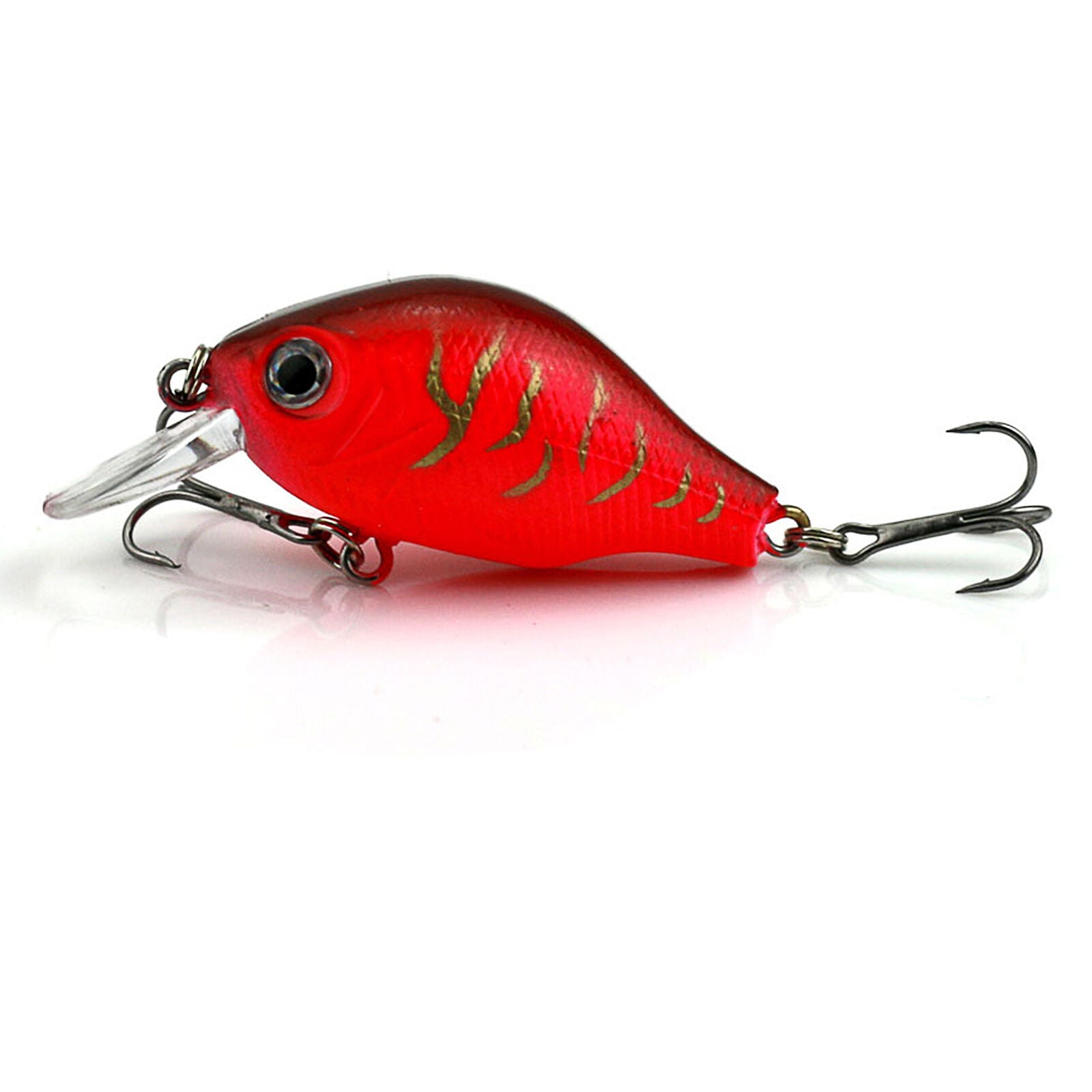Popular 5pcs Plastic Fishing Lures Bass CrankBait Crank Bait Tackle 5.5cm/8g Set