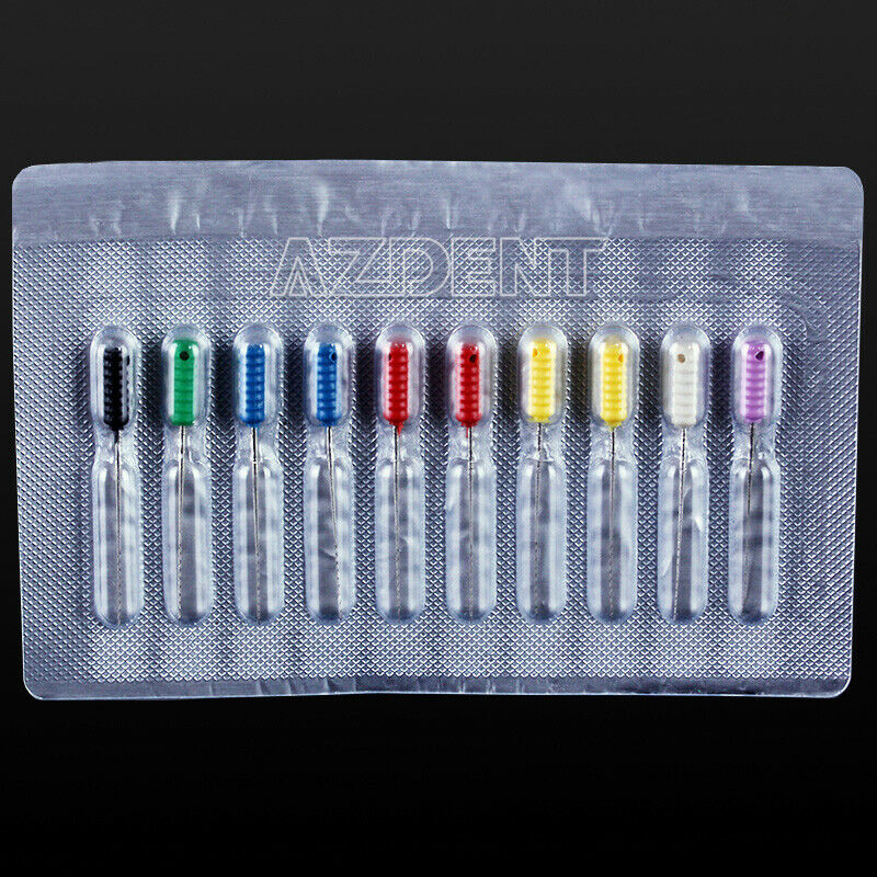 50 Box Dental Endodontic Root Canal Files Needles Assorted Barbed Broaches 25mm