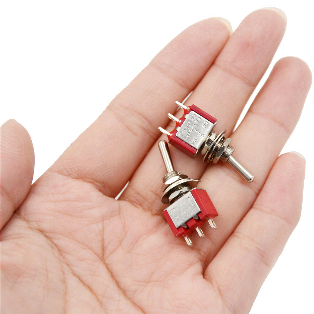 2x SPDT On/Off/On 3Position  Toggle Switch AC250V/2A/120V/5A MTS-103..l8