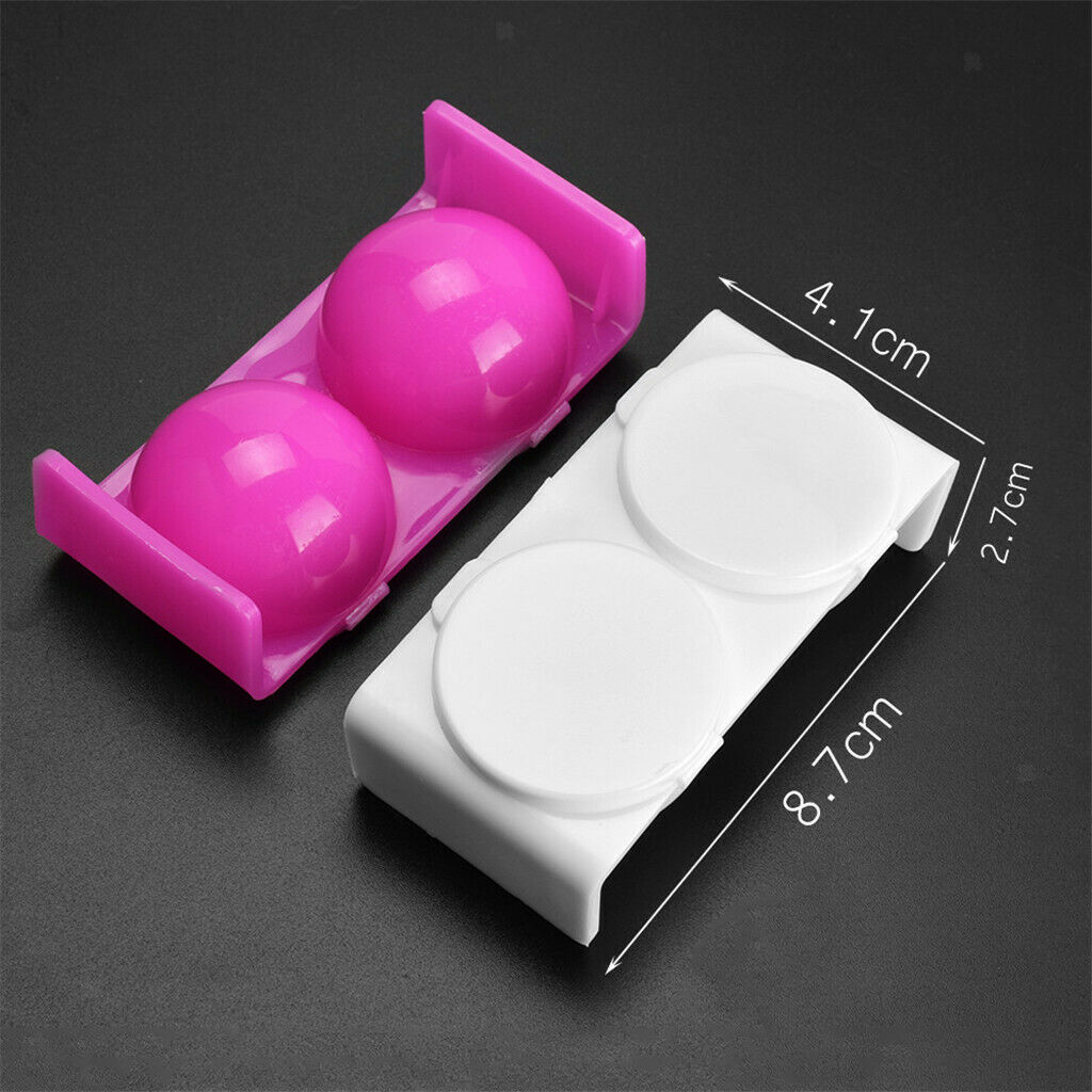 Set Of 2 Brush Box Brush Holder Brush Cleaner Box Nail Brush Mug, From