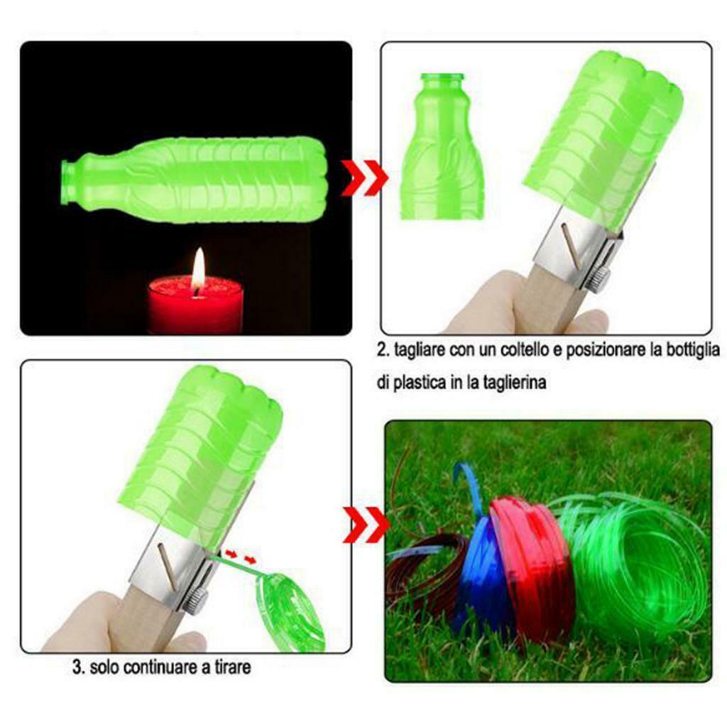 DIY Creative PET Plastic Bottle Rope Cutter Hand Tool For Home