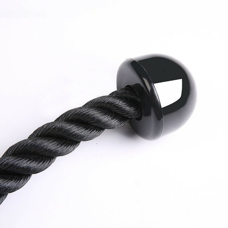 Trice Rope Pull Down Cable Attachment Handle Bodybuilding Workout Equipment US