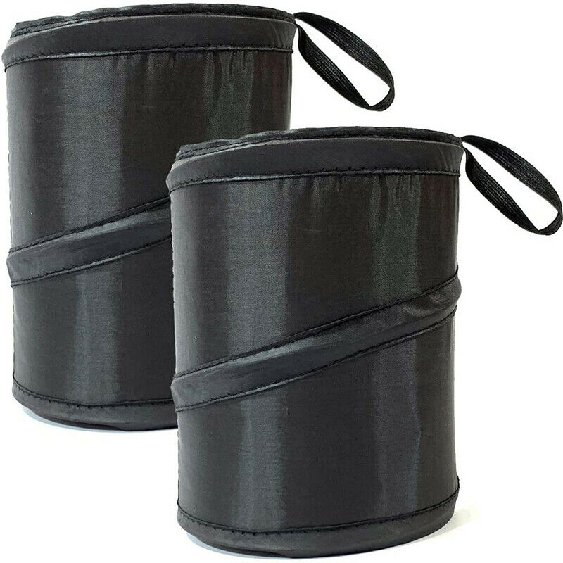 1Pc Black Car Trash Can Pack Bag Waterproof Car Trash Bag for Little Leak Pr SJ