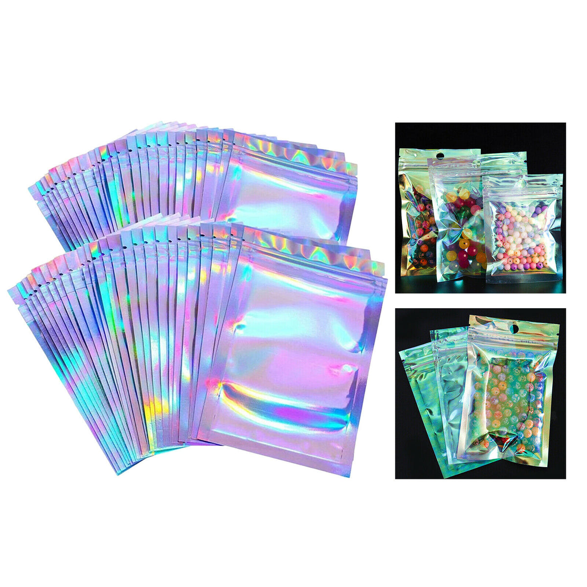 100 Pcs Bags Tea Storage Container Snacks Earrings Jewelry Packing Shipping