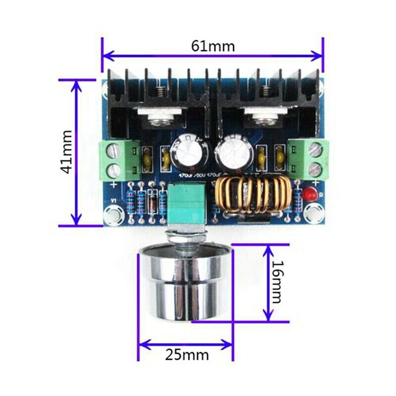 DC Voltage Regulator Regulator XH-M401 XL4016E1 High-Power Buck Module DC-DC HO9