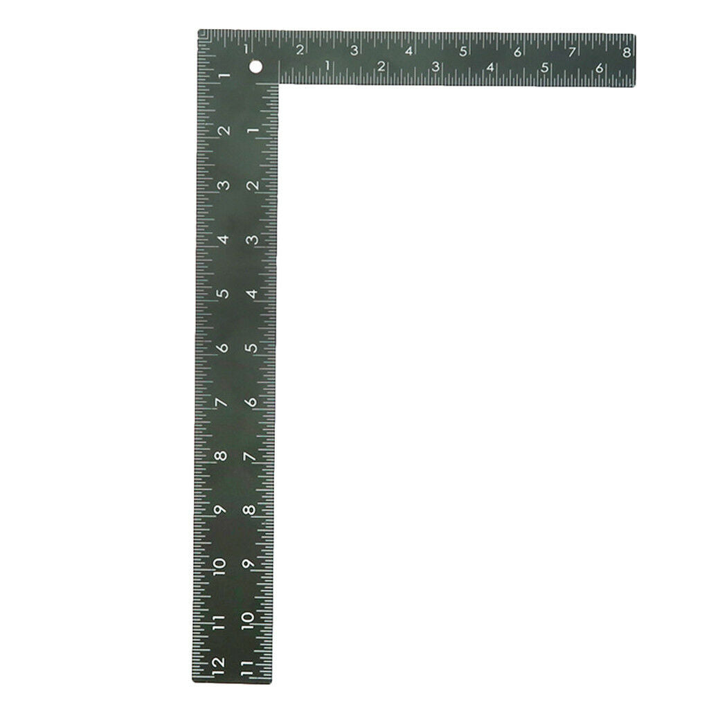Metal L-Square Shape Patchwork Ruler for Tailor Garment Pattern Making Craft