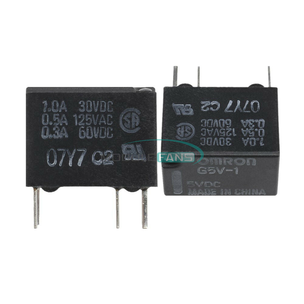 10PCS 6Pin 5V G5V-1-5VDC Signal Relay 6 PINS for Omron Relay  5V New M