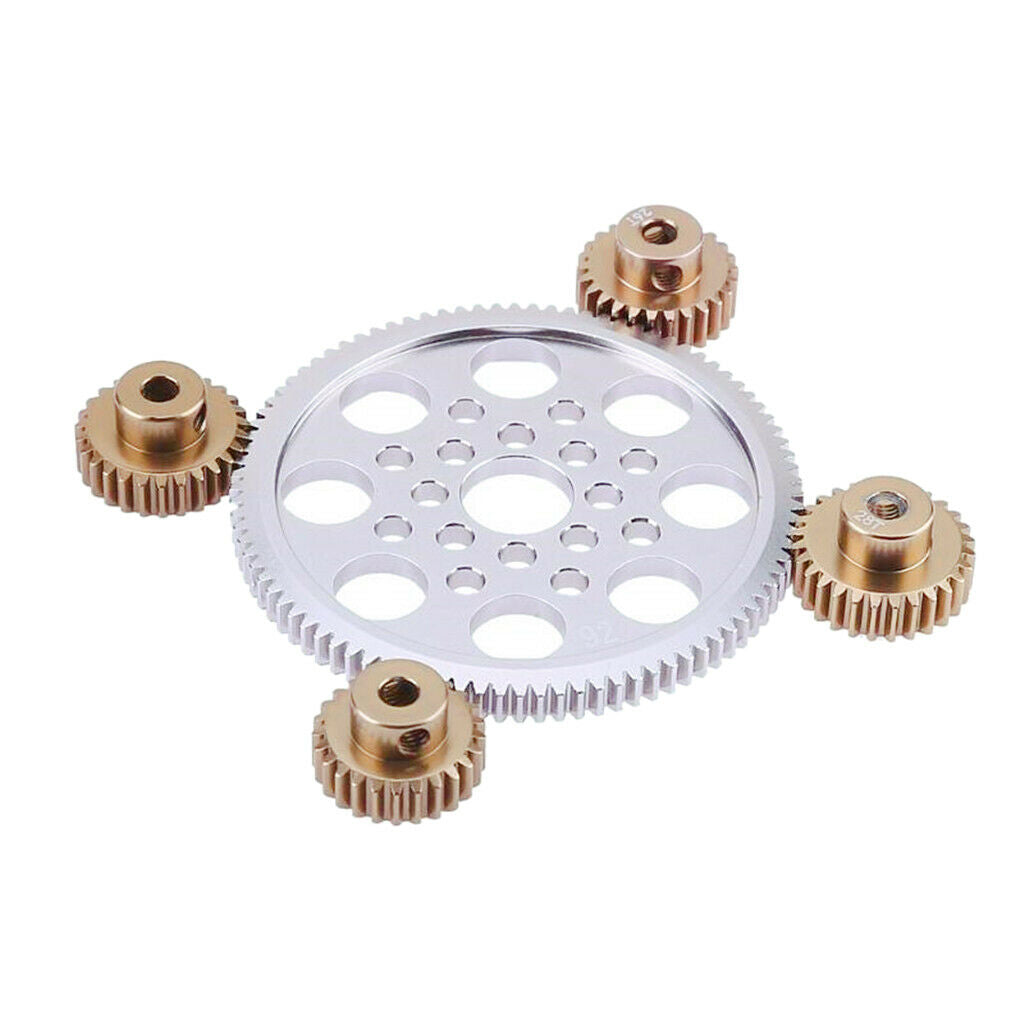 Pinion Gear Gear Metal RC Parts Toys 80T For Sakura 1:10 RC  Car-CS