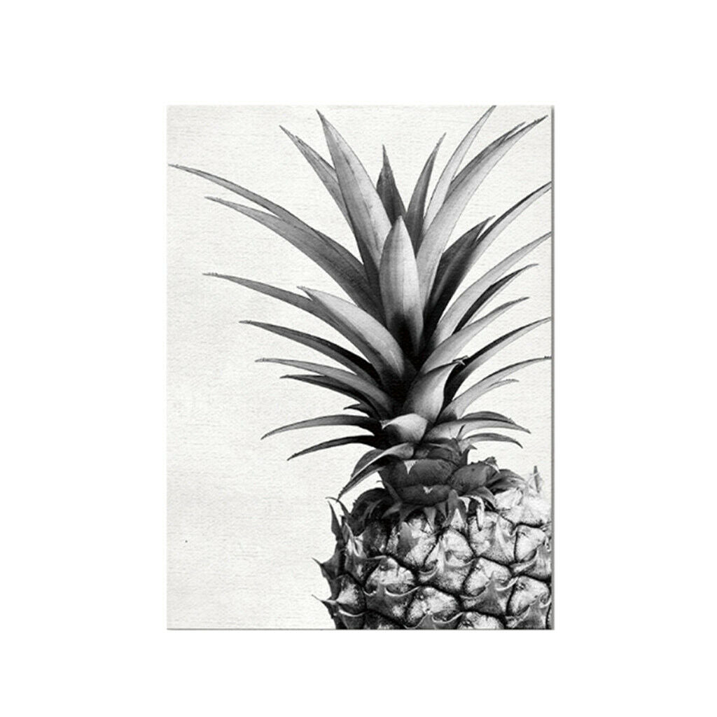Modern Pineapple Canvas Oil Painting Picture Background Wall Decor Poster S
