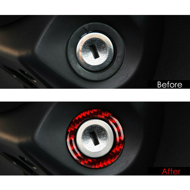 Start Stop Switch Decor Ring Trim Cover Fit For Ford Mustang 2009-2013 New