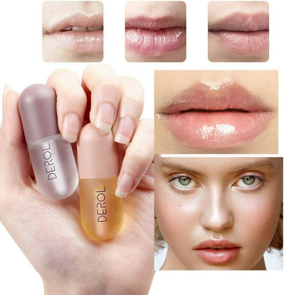 Lip Plummper Set,Derol Lip Plumper Gloss,Lip Filler,Lip Plumping Lip Gloss,Lip