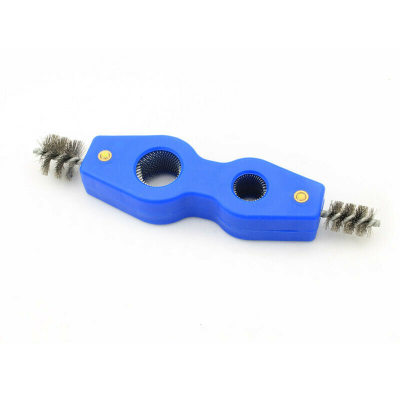 4 in1 Wire Brush Battery Post Clean Tool & Plumber Copper Pipe Cleaner 7/8" 5/8"