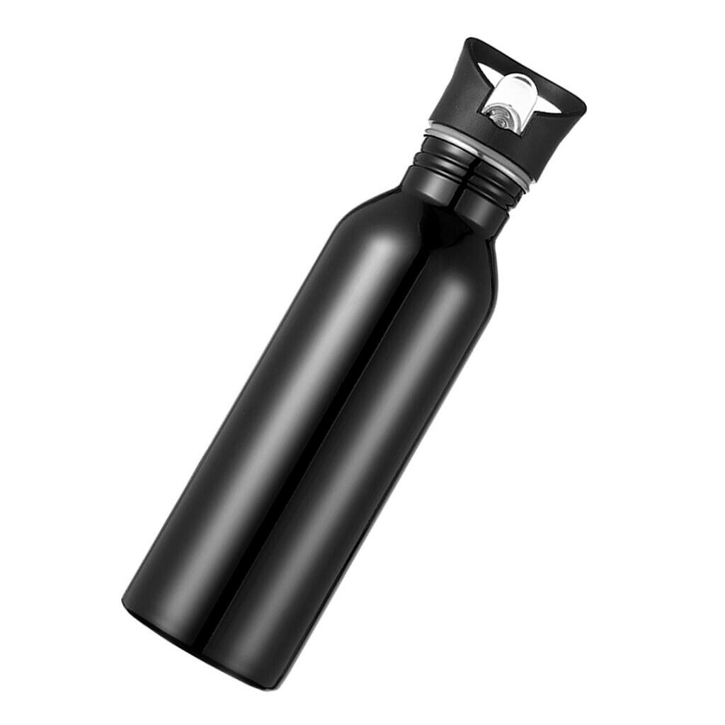 Pack of 2 Leakproof Solid Sports Water Bottle Gym 26oz Cups Suction Flask